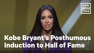 Vanessa Bryant Gives Emotional Speech at Basketball Hall of Fame