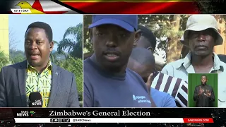 Zimbabwe Elections |  Results trickle in