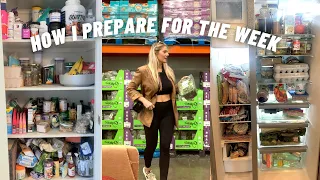 MY SUNDAY RESET ROUTINE! Grocery Haul, Fridge/Pantry Tour, How I Plan Our Meals & MORE!