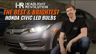 The Best Low & High Beam Bulbs For The 10th GEN Civics | Using Morimoto, GTR Lighting and S-V.4
