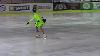 Kharkiv open Cup Ladies Intermediate 6 7 Free Skating 9# Elizaveta RYABENKO  KHR