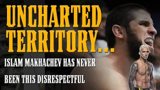 Islam Makhachev is DISRESPECTING Charles...this isn't like him