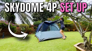 How to Set Up the Coleman Skydome 4-Person Tent