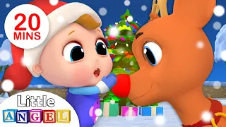Jingle Bells 🔔  Christmas Song for Kids +More Nursery Rhymes by Little Angel