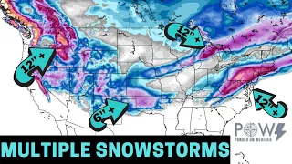 Multiple Snowstorms & Potential Nor'easter! - POW Weather Channel