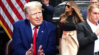 Trump Says Melania Prefers to Remain in the Background