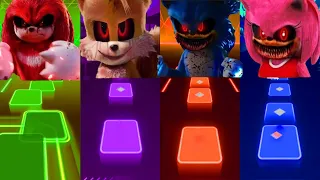 Knuckles EXE - Tails EXE - Sonic EXE - Amy EXE | Tiles Hop