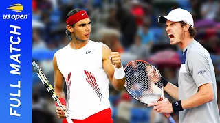 Rafael Nadal vs Andy Murray in a thrilling battle! | 2008 US Open Semifinal