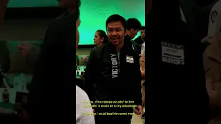 MANNY PACQUIAO on DK YOO: "I could beat him some more" - DK YOO All Downs - English subtitle