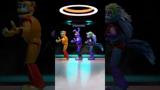 Five Nights At Freddy's Dance #shorts #edit #memes #fnaf #securitybreach