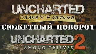 Сюжетный поворот [Uncharted: Drake’s Fortune/Uncharted 2: Among Thieves]