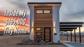 Inside My $165,000 Tiny Home In Joshua Tree, California | Hop in and Tour the Casita Conejo Harebnb!