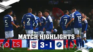 MATCH HIGHLIGHTS | TOWN 3 MILLWALL 1