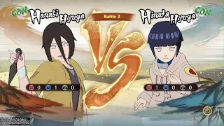 NARUTO SHIPPUDEN: Ultimate Ninja STORM 4 Hanabi vs Hinata (COM vs COM)