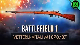 Battlefield 1 DLC: Vetterli-Vitali M1870/87 Review (Weapon Guide) | BF1 Weapons | BF1 PS4 Gameplay