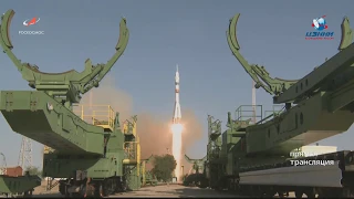 Пуск РН «Союз-2.1а» с ТПК "Союз МС-14"