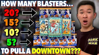 How rare are "DOWNTOWNS" in Optic retail??? 😧 2021 Panini Donruss Optic Football Blaster Box Chase