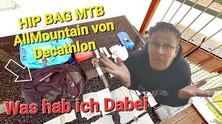 Hip Bag von Decathlon --- Was Passt rein? Was hab ich auf einer Tour Dabei? Rucksack oder Hip Bag?