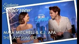 THE LAST SUMMER: Maia Mitchell & KJ Apa