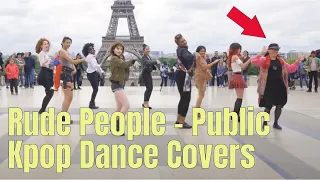 Rude People In Public Kpop Dance Covers | Compilation