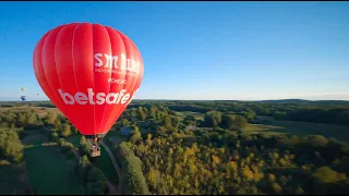 First flight of new Smile hotairballoon.lt and Betsafe balloon