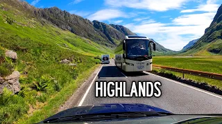 Scottish Highlands Drive 🚘 | Kinlochleven to Killin | Scotland 🏴󠁧󠁢󠁳󠁣󠁴󠁿