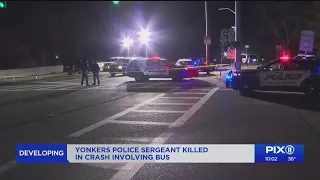 Yonkers police officer killed in multi-vehicle crash