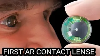 The first AR contact lense: Mojo Vision | amazing invention you should see | USA
