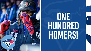 Vladimir Guerrero Jr. hits career homer number 100!