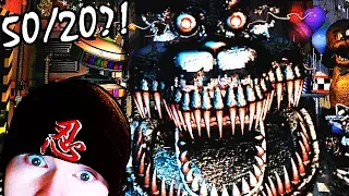 FNAF ULTIMATE CUSTOM NIGHT // Trying 50/20 MODE // BEAR ATTACK 1 COMPLETE // THIS IS INSANE