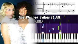 How to play the piano part of The Winner Takes It All by ABBA