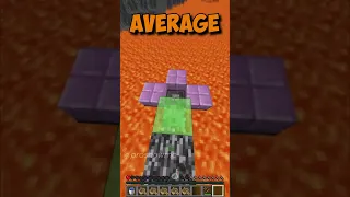 DREAM vs NOOB vs AVERAGE vs PRO vs 68279 IQ : Minecraft Parkour (World's Smallest Violin) #shorts