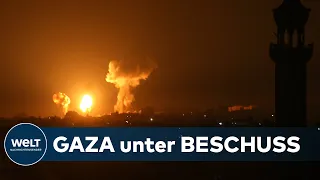 KNALLHARTE REAKTION: Israelische Armee greift Hamas-Ziele im Gazastreifen an