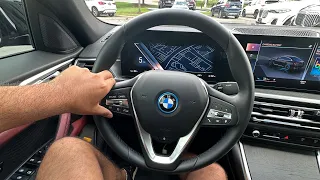 Driving the BMW i4 eDrive35 to Ashville, NC