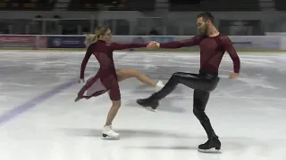 Rhythm Dance - Gabriella Papadakis / Guillaume Cizeron Masters 2021 Epinal