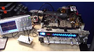 Marantz 2230 Bench Testing power output (Right channel) and distortion