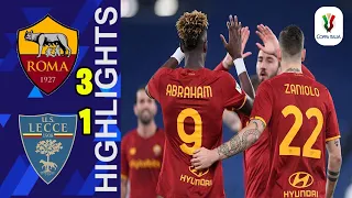 ROMA-LECCE 3-1 | GOL KAMBULLA ABRAHAM e SHOMURODOV...RIBALTATA