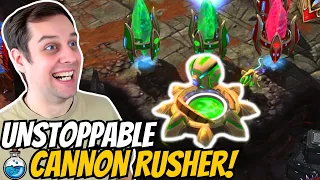 TILTED Protoss gets Cannon Rushed 3 times! | Cannon Rush in Grandmaster #52 StarCraft 2