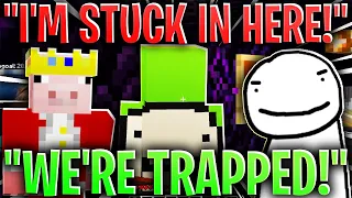 Technoblade VISITS DREAM AND GETS TRAPPED IN PRISON! (dream smp)