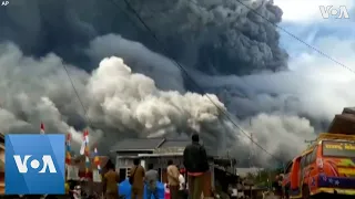 Ash, Smoke After Indonesia Volcano Eruption