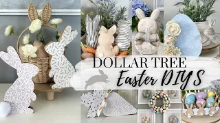DOLLAR TREE Easter 2024 DIYs | Easy High End Easter Dollar Tree DIY | Easter and Spring Decor 🐰