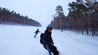 Абзаково Банное Мраткино катаем обзор трасс