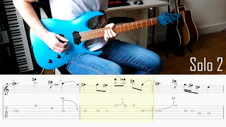 RED HOT CHILI PEPPERS - Black Summer Guitar Lesson in Standard tuning w/ TABS