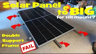 Single axis solar tracker with large panels impossible? Here are YOUR suggestions.