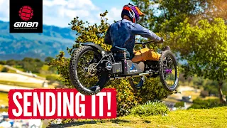 Martyn Ashton Shreds Adaptive Bikes At Sea Otter! | Ft. Cole Bernier‌