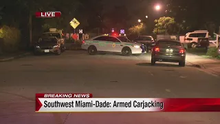 Armed carjacking investigated in Miami-Dade