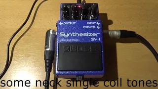 having fun with the Boss SY-1 that i won on Mind the G.A.S.' giveaway