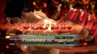 Kazuya vs Kazumi -- road to Juggernaut (T7 online ranked, at the Howard Estate)