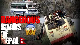 This Is BREATHTAKING🥶!!! || Top 10 Most Dangerous Roads Of Nepal ||