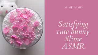 Relaxing cute bunny slime #ASMR